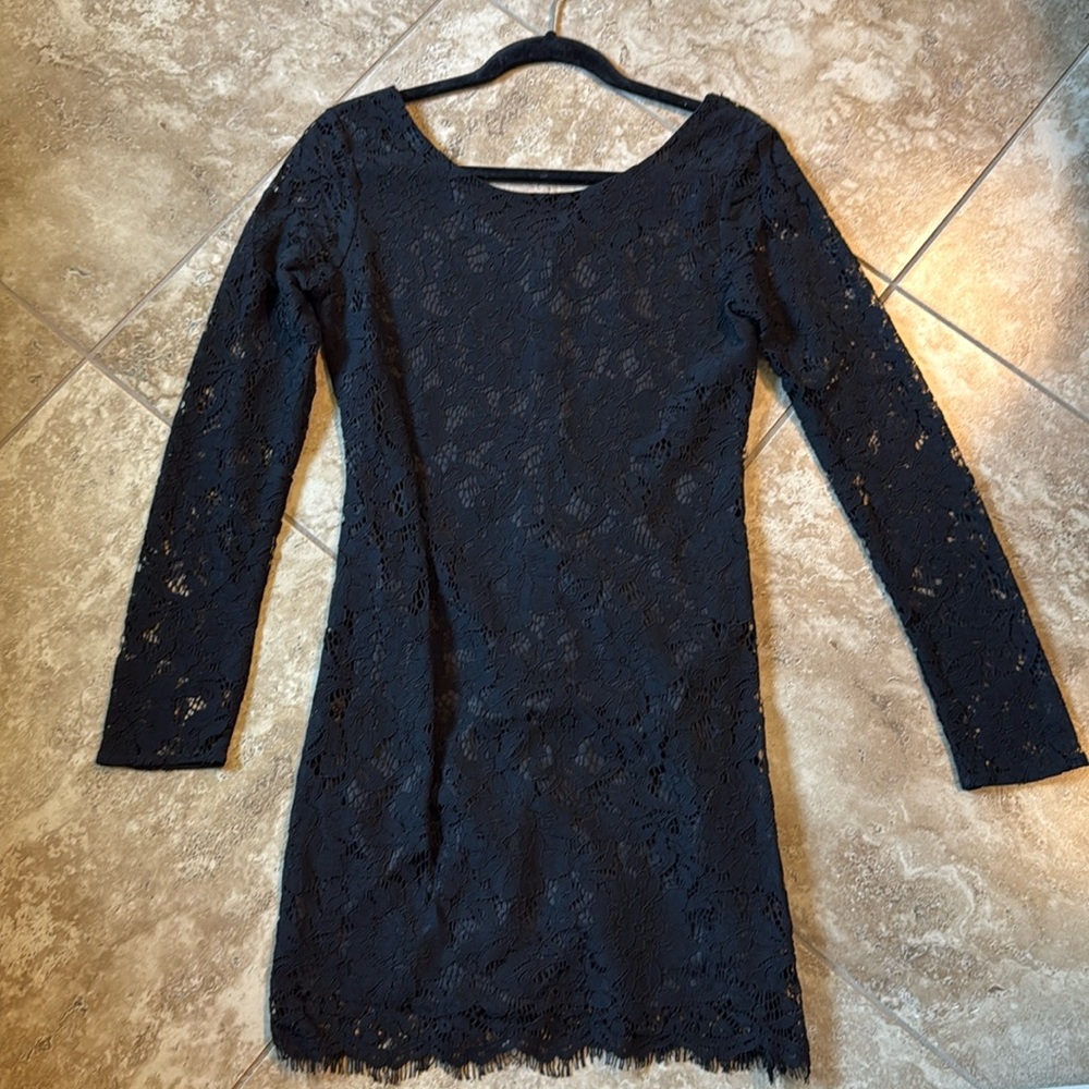 Black Lace Dress